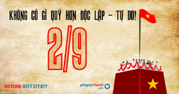 Lễ Quốc khánh 2023 người lao động được nghỉ ngày nào - PHAPLYNHANH.VN