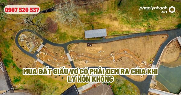 Mua đất giấu vợ có phải đem ra chia khi ly hôn không? 1 Mua đất giấu vợ có phải đem ra chia khi ly hôn không - Tư vấn, hỗ trợ pháp lý nhanh