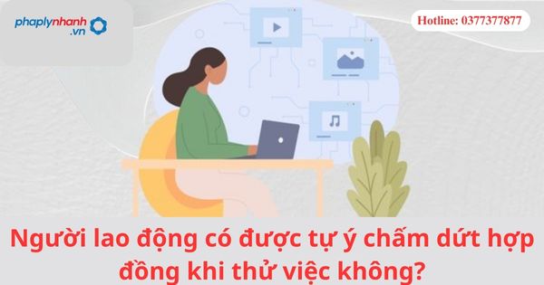 Người lao động có được tự ý chấm dứt hợp đồng khi thử việc không?