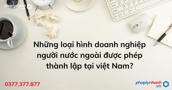 Những loại hình doanh nghiệp người nước ngoài được phép thành lập tại việt Nam? 1 Những loại hình doanh nghiệp người nước ngoài được phép thành lập tại việt Nam - tư vấn hỗ trợ pháp lý nhanh