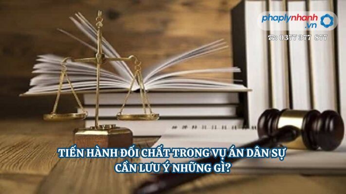 TIẾN HÀNH ĐỐI CHẤT TRONG VỤ ÁN DÂN SỰ CẦN LƯU Ý NHỮNG GÌ? 1 TIẾN HÀNH ĐỐI CHẤT TRONG VỤ ÁN DÂN SỰ CẦN LƯU Ý NHỮNG GÌ - Tư vấn, hỗ trợ pháp lý nhanh