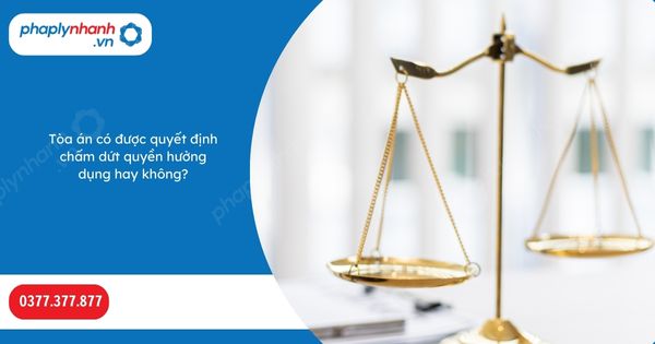 Tòa án có được quyết định chấm dứt quyền hưởng dụng hay không? 1 Tòa án có được quyết định chấm dứt quyền hưởng dụng hay không-Hỗ trợ, tư vấn pháp lý nhanh