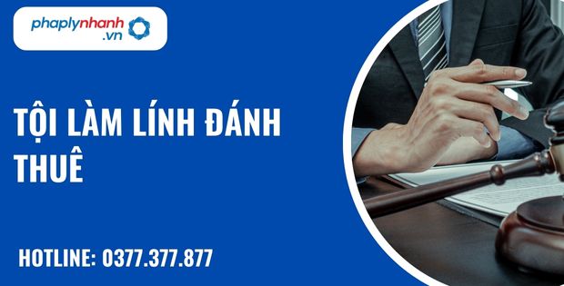 Tội làm lính đánh thuê như thế nào? 1 Tội làm lính đánh thuê - hỗ trợ, tư vấn pháp lý nhanh
