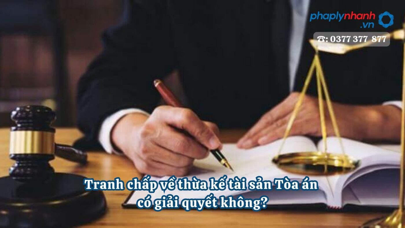 Tranh chấp về thừa kế tài sản Tòa án có giải quyết không? 14 Tranh chấp về thừa kế tài sản Tòa án có giải quyết không - Tư vấn, hỗ trợ pháp lý nhanh