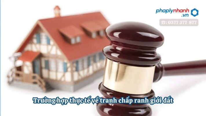 Trường hợp thực tế về tranh chấp ranh giới đất - Tư vấn, hỗ trợ pháp lý nhanh