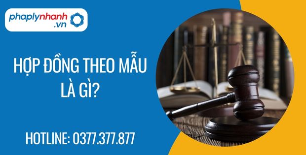 hợp đồng theo mẫu là gì? 1 hợp đồng theo mẫu là gì - Tư vấn hỗ trợ phaplynhanh