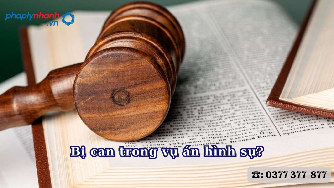 Bị can trong vụ án hình sự? 13 Bị can trong vụ án hình sự - Tư vấn, hỗ trợ pháp lý nhanh
