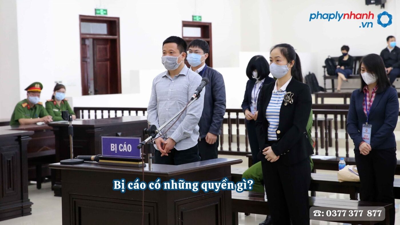 Bị cáo có những quyền gì? 3 Bị cáo có những quyền gì - Tư vấn, hỗ trợ pháp lý nhanh