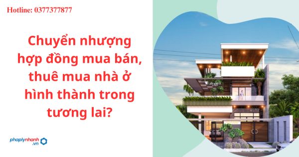 Chuyển nhượng hợp đồng mua bán, thuê mua nhà ở hình thành trong tương lai-hỗ trợ tư vấn pháp lý