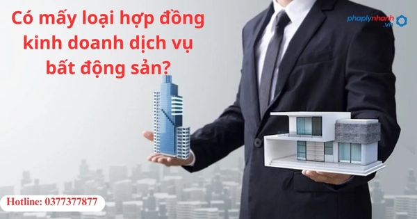 Có mấy loại hợp đồng kinh doanh dịch vụ bất động sản? 1 Có mấy loại hợp đồng kinh doanh dịch vụ bất động sản?