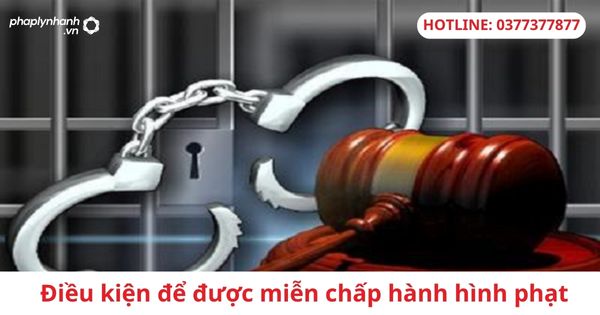 Điều kiện để được miễn chấp hành hình phạt 1 Điều kiện để được miễn chấp hành hình phạt-hỗ trợ tư vấn pháp lý