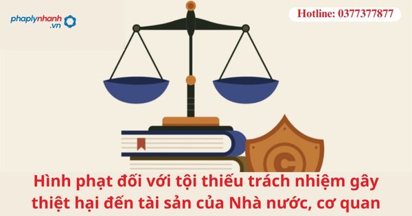 Hình phạt đối với tội thiếu trách nhiệm gây thiệt hại đến tài sản của Nhà nước, cơ quan, tổ chức, doanh nghiệp 1 Hình phạt đối với tội thiếu trách nhiệm gây thiệt hại đến tài sản của Nhà nước, cơ quan, tổ chức, doanh nghiệp