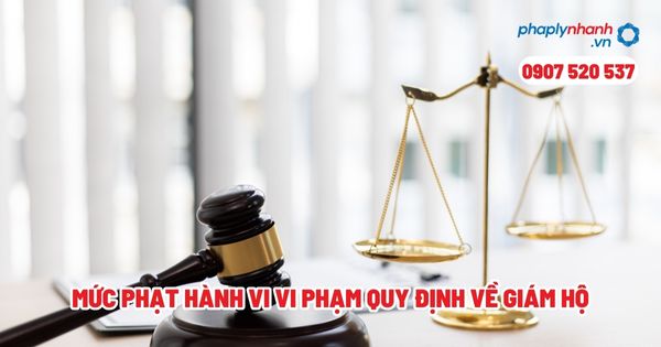 Mức phạt hành vi vi phạm quy định về giám hộ? 1 Mức phạt hành vi vi phạm quy định về giám hộ - Tư vấn, hỗ trợ pháp lý nhanh