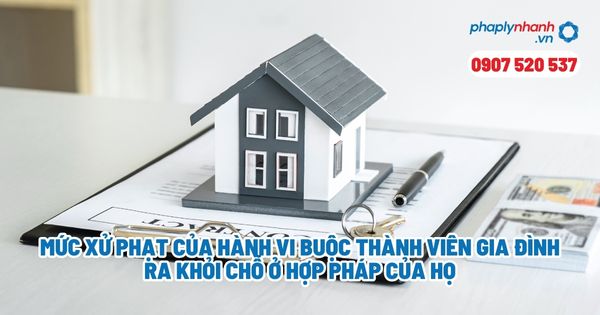 Mức xử phạt của hành vi buộc thành viên gia đình ra khỏi chỗ ở hợp pháp của họ? 1 Mức xử phạt của hành vi buộc thành viên gia đình ra khỏi chỗ ở hợp pháp của họ - Tư vấn, hỗ trợ pháp lý nhanh