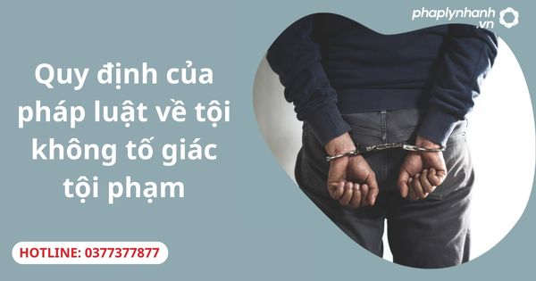 Quy định của pháp luật về tội không tố giác tội phạm 1 Quy định của pháp luật về tội không tố giác tội phạm