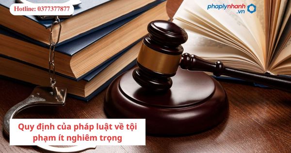 Quy định của pháp luật về tội phạm ít nghiêm trọng 13 Quy định của pháp luật về tội phạm ít nghiêm trọng-hỗ trợ tư vấn pháp lý