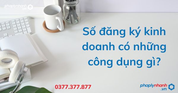 Số đăng ký kinh doanh có những công dụng gì - tư vấn hỗ trợ pháp lý nhanh