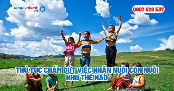 Thủ tục chấm dứt việc nhận nuôi con nuôi như thế nào - Tư vấn, hỗ trợ pháp lý nhanh
