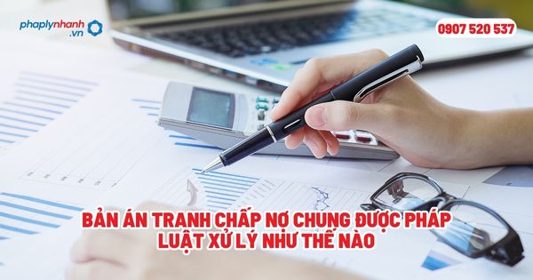 Bản án tranh chấp nợ chung được pháp luật xử lý như thế nào? 1 Bản án tranh chấp nợ chung được pháp luật xử lý như thế nào - Tư vấn, hỗ trợ pháp lý nhanh