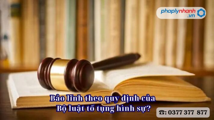 Bảo lĩnh theo quy định của Bộ luật tố tụng hình sự? 1 Bảo lĩnh theo quy định của Bộ luật tố tụng hình sự - Tư vấn, hỗ trợ pháp lý nhanh