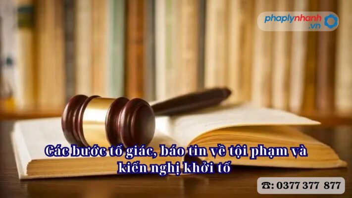 Các bước tố giác, báo tin về tội phạm và kiến nghị khởi tố 2 Quyền của người tố giác, báo tin về tội phạm, kiến nghị khởi tố - Tư vấn, hỗ trợ pháp lý nhanh