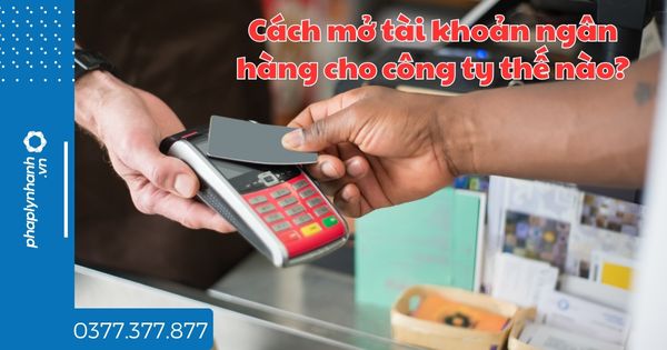 Cách mở tài khoản ngân hàng cho công ty thế nào? 1 Cách mở tài khoản ngân hàng cho công ty thế nào - tư vấn hỗ trợ pháp lý nhanh