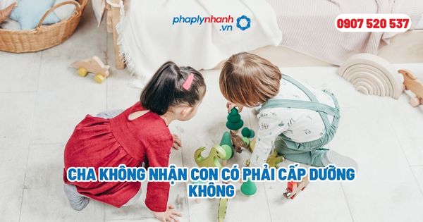 Cha không nhận con có phải cấp dưỡng không? 1 Cha không nhận con có phải cấp dưỡng không - Tư vấn, hỗ trợ pháp lý nhanh