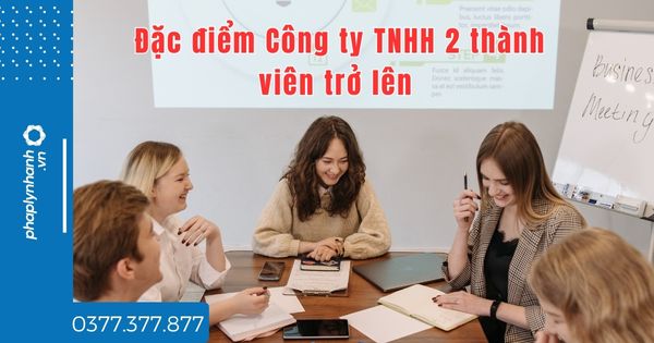 Công ty TNHH 2 thành viên trở lên có đặc điểm gì? 1 Công ty TNHH 2 thành viên trở lên có đặc điểm gì - tư vấn hỗ trợ pháp lý nhanh