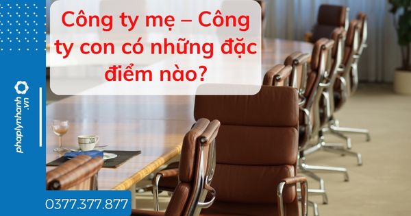 Công ty mẹ – Công ty con có những đặc điểm nào - tư vấn hỗ trợ pháp lý nhanha