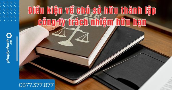 Thành lập công ty trách nhiệm hữu hạn điều kiện về chủ sở hữu cần gì? 1 Điều kiện về chủ sở hữu thành lập công ty trách nhiệm hữu hạn - tư vấn hỗ trợ pháp lý nhanh