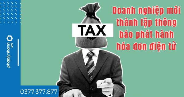 Doanh nghiệp mới thành lập thông báo phát hành hóa đơn điện tử thế nào? 1 Doanh nghiệp mới thành lập thông báo phát hành hóa đơn điện tử thế nào - tư vấn hỗ trợ pháp lý nhanh