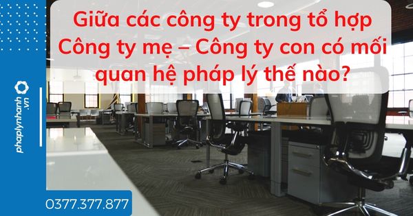 Giữa các công ty trong tổ hợp Công ty mẹ – Công ty con có mối quan hệ pháp lý thế nào? 1 Giữa các công ty trong tổ hợp Công ty mẹ – Công ty con có mối quan hệ pháp lý thế nào - tư vấn hỗ trợ pháp lý nhanh