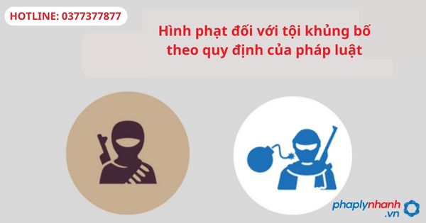 Hình phạt đối với tội khủng bố theo quy định của pháp luật
