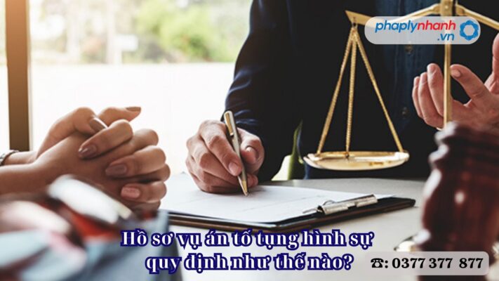 Hồ sơ vụ án tố tụng hình sự quy định như thế nào? 1 Hồ sơ vụ án tố tụng hình sự quy định như thế nào - Tư vấn, hỗ trợ pháp lý nhanh