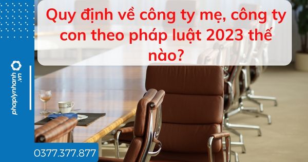 Quy định về công ty mẹ, công ty con theo pháp luật 2023 thế nào? 1 Quy định về công ty mẹ, công ty con theo pháp luật 2023 thế nào - tư vấn hỗ trợ pháp lý nhanh
