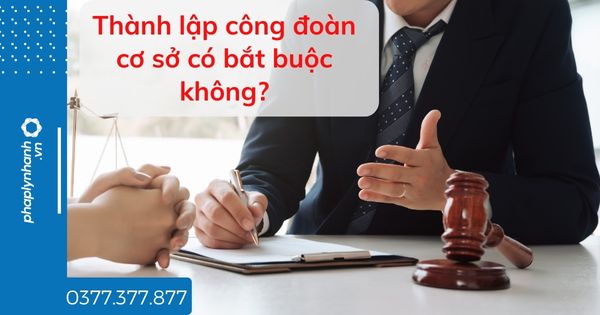 Thành lập công đoàn cơ sở có bắt buộc không? 1 Thành lập công đoàn cơ sở có bắt buộc không - tư vấn hỗ trợ pháp lý nhanh