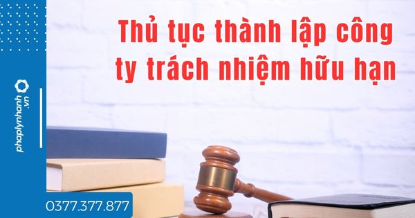 Thành lập công ty trách nhiệm hữu hạn cần những thủ tục gì? 1 Thành lập công ty trách nhiệm hữu hạn cần những thủ tục gì - tư vấn hỗ trợ pháp lý nhanh