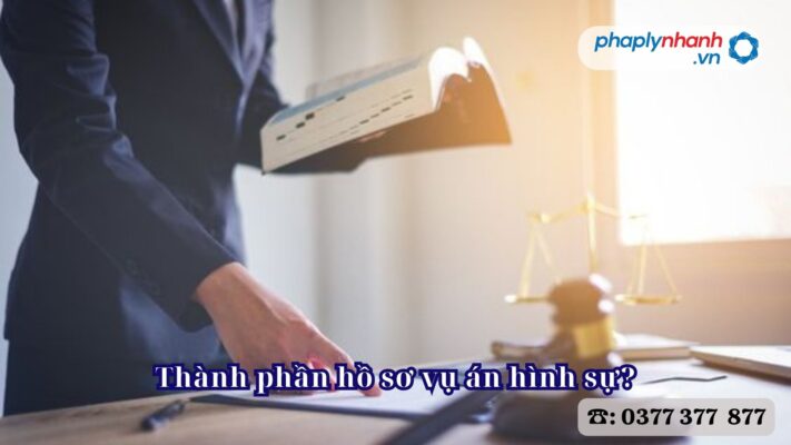 Thành phần hồ sơ vụ án hình sự? 1 Thành phần hồ sơ vụ án hình sự - Tư vấn, hỗ trợ pháp lý nhanh
