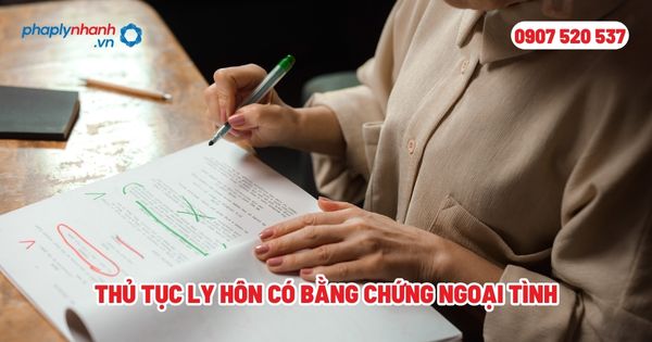 Thủ tục ly hôn có bằng chứng ngoại tình? 1 Thủ tục ly hôn có bằng chứng ngoại tình - Tư vấn, hỗ trợ pháp lý nhanh