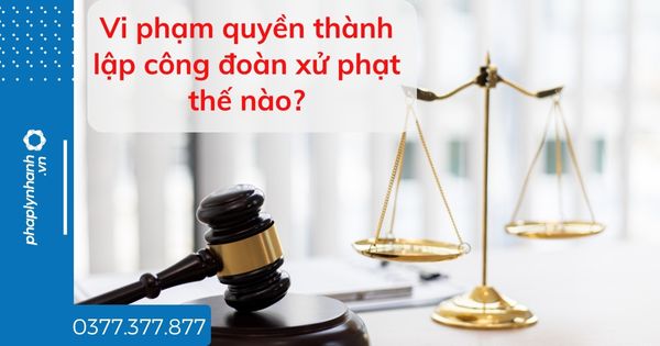Vi phạm quyền thành lập công đoàn xử phạt thế nào? 1 Vi phạm quyền thành lập công đoàn xử phạt thế nào - tư vấn hỗ trợ pháp lý nhanh