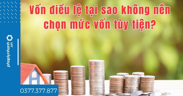 Vốn điều lệ tại sao không nên chọn mức vốn tùy tiện? 1 Vốn điều lệ tại sao không nên chọn mức vốn tùy tiện - tư vấn hỗ trợ pháp lý nhanh