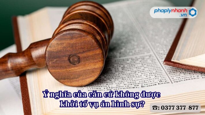 Ý nghĩa của căn cứ không được khởi tố vụ án hình sự? 2 Ý nghĩa của căn cứ không được khởi tố vụ án hình sự - Tư vấn, hỗ trợ pháp lý nhanh
