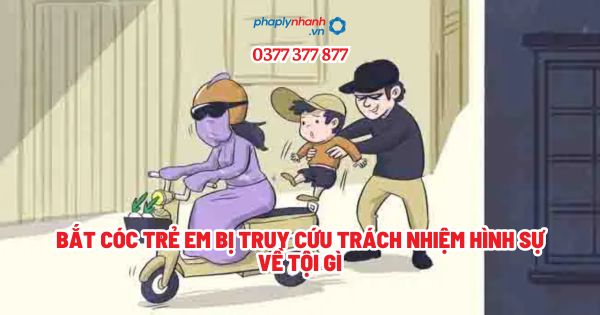 Bắt cóc trẻ em bị truy cứu trách nhiệm hình sự về tội gì? 1 Bắt cóc trẻ em bị truy cứu trách nhiệm hình sự về tội gì - Tư vấn, hỗ trợ pháp lý nhanh