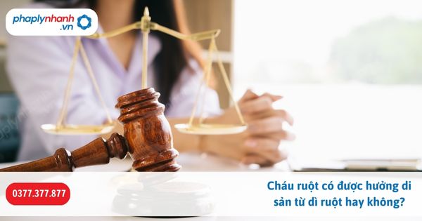 Cháu ruột có được hưởng di sản từ dì ruột hay không? 1 Cháu ruột có được hưởng di sản từ dì ruột hay không-Hỗ trợ, tư vấn pháp lý nhanh
