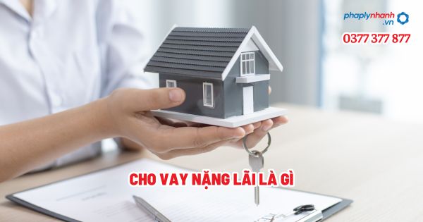 Cho vay nặng lãi là gì? 1 Cho vay nặng lãi là gì - Tư vấn, hỗ trợ pháp lý nhanh