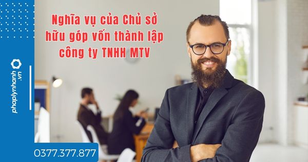 Chủ sở hữu góp vốn thành lập công ty TNHH MTV có những nghĩa vụ gì? 1 Chủ sở hữu góp vốn thành lập công ty TNHH MTV có những nghĩa vụ gì - tư vấn hỗ trợ pháp lý nhanh