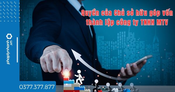 Chủ sở hữu góp vốn thành lập công ty TNHH MTV có những quyền gì? 1 Chủ sở hữu góp vốn thành lập công ty TNHH MTV có những quyền gì - tư vấn hỗ trợ pháp lý nhanh