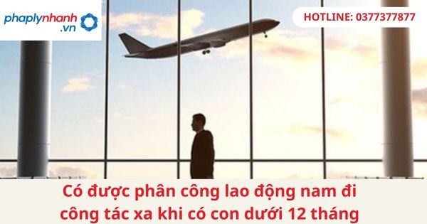 Có được phân công lao động nam đi công tác xa khi có con dưới 12 tháng? 1 Có được phân công lao động nam đi công tác xa khi có con dưới 12 tháng?
