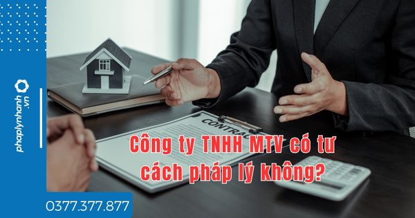 Công ty TNHH MTV có tư cách pháp lý không? 1 Công ty TNHH MTV có tư cách pháp lý không - tư vấn hỗ trợ pháp lý nhanh