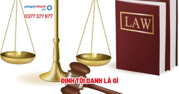 Định tội danh là gì? 1 Định tội danh là gì - Tư vấn, hỗ trợ pháp lý nhanh